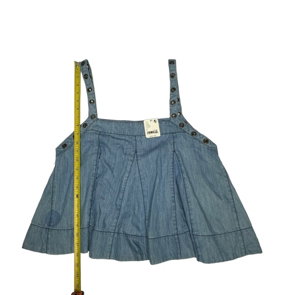 NWT Free People Zinnia Swing Tank blue - Picture 11 of 16